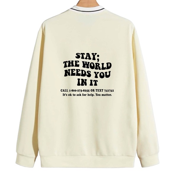 You are not broken mental health graphic pullover sweatshirt oversized XXL - Picture 4 of 11